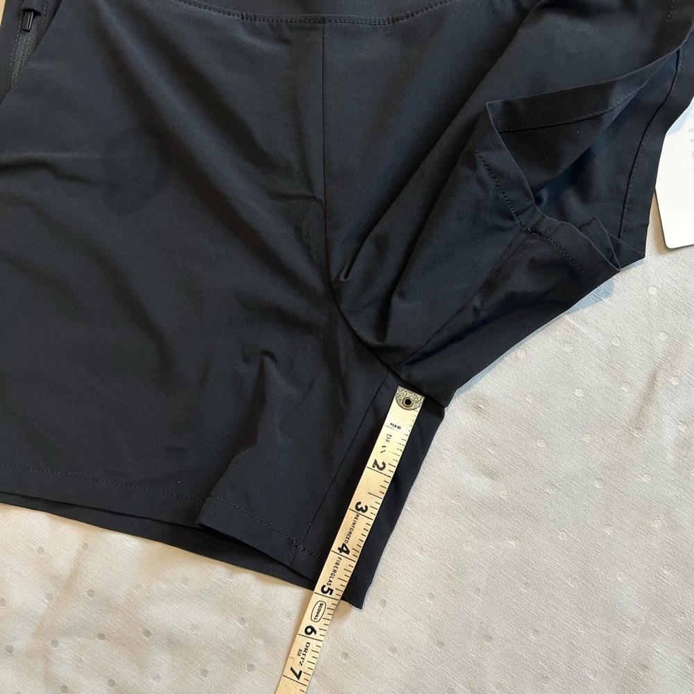 NWT Athleta Brooklyn Shorts | Size 2 Tall | Black - Picture 14 of 15